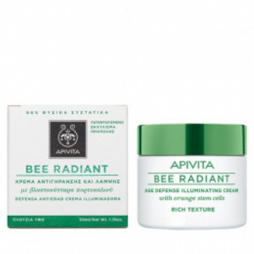 APIVITA BEE RADIANT CREMA ILUMINA TEXT RICA 50ML